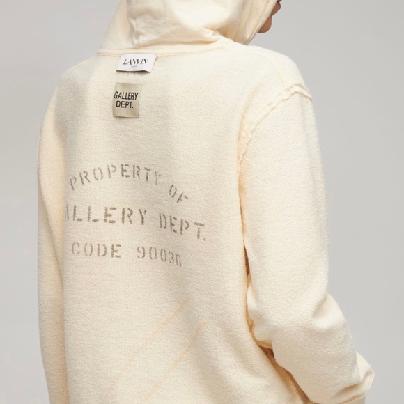 Gallery Dept x Lanvin Hoodie - Picture 3 of 10